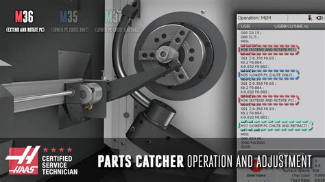 cnc parts catcher|lathe parts catcher adjustment.